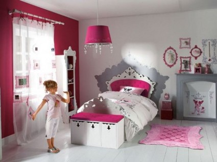 Combinaciones de colores para cuartos de niñas –